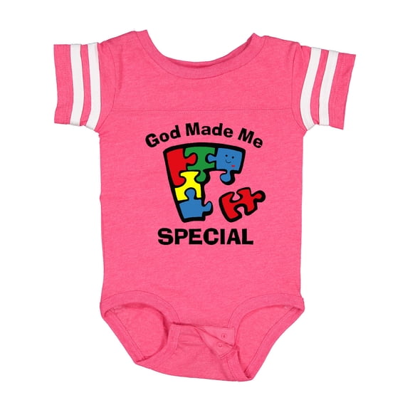 Inktastic Autism God Made Me Special Boys or Girls Baby Bodysuit