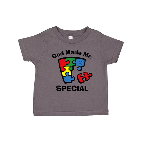 Inktastic Autism God Made Me Special Boys or Girls Toddler T-Shirt