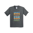 thumbnail image 1 of Inktastic Autism God Says I'm Perfect Youth T-Shirt, 1 of 5