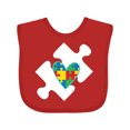 thumbnail image 1 of Inktastic Autism Puzzle Piece Autistic Spectrum Awareness Boys or Girls Baby Bib, 1 of 4