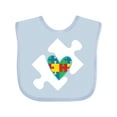 thumbnail image 1 of Inktastic Autism Puzzle Piece Autistic Spectrum Awareness Boys or Girls Baby Bib, 1 of 4