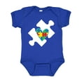 thumbnail image 1 of Inktastic Autism Puzzle Piece Autistic Spectrum Awareness Boys or Girls Baby Bodysuit, 1 of 5