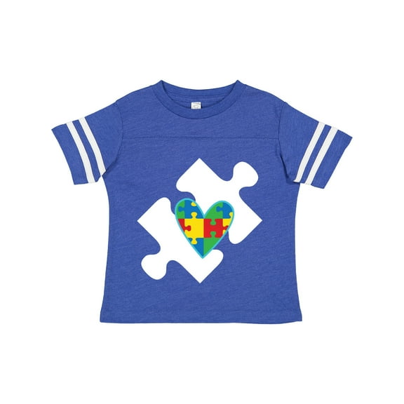 Inktastic Autism Puzzle Piece Autistic Spectrum Awareness Boys or Girls Toddler T-Shirt