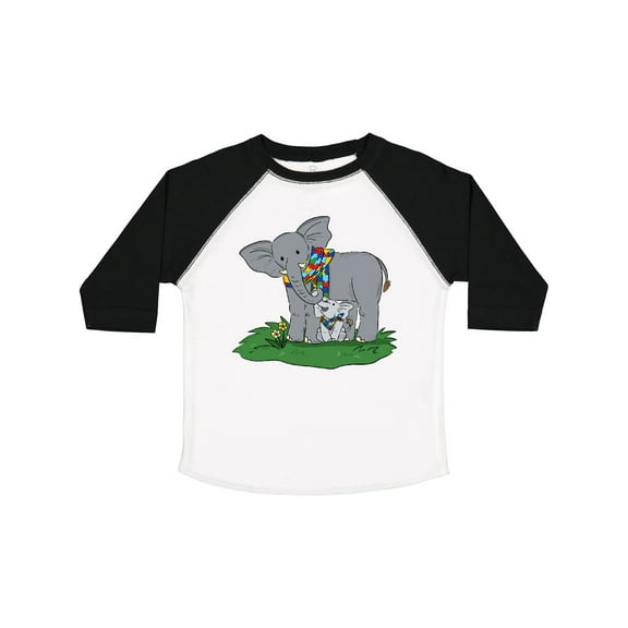 Inktastic Autism Support Elephants Boys or Girls Toddler T-Shirt