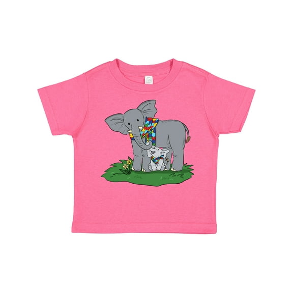 Inktastic Autism Support Elephants Boys or Girls Toddler T-Shirt