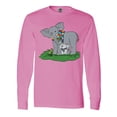 thumbnail image 1 of Inktastic Autism Support Elephants Long Sleeve T-Shirt, 1 of 5