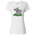 thumbnail image 1 of Inktastic Autism Support Elephants Women's T-Shirt, 1 of 5