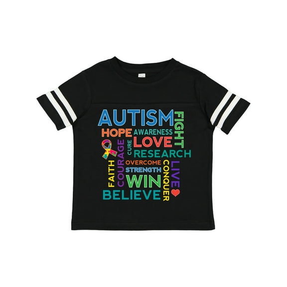 Inktastic Autism Support Slogan Boys or Girls Toddler T-Shirt
