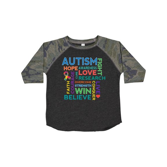 Inktastic Autism Support Slogan Boys or Girls Toddler T-Shirt