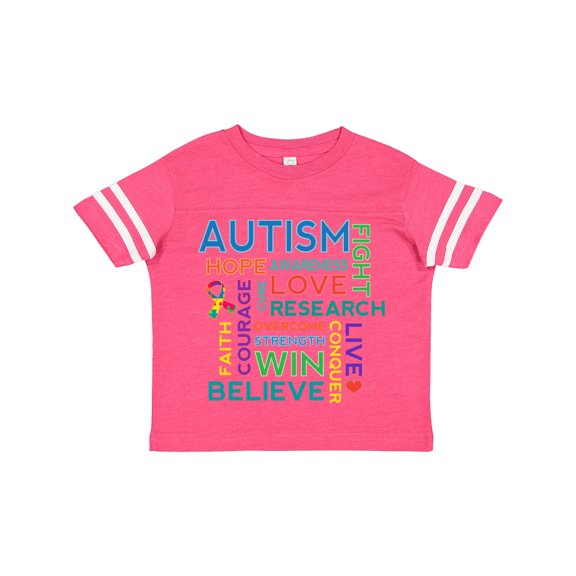 Inktastic Autism Support Slogan Boys or Girls Toddler T-Shirt