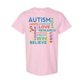 thumbnail image 1 of Inktastic Autism Support Slogan T-Shirt, 1 of 5