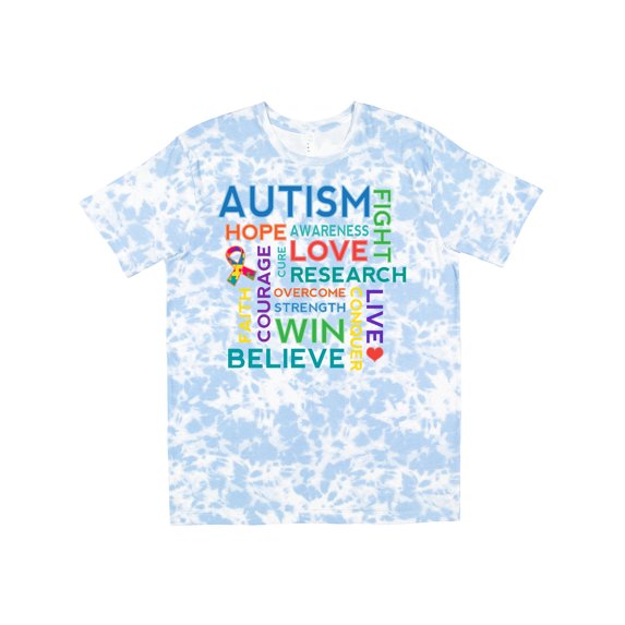Inktastic Autism Support Slogan T-Shirt