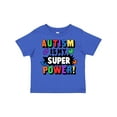 thumbnail image 1 of Inktastic Autism is My Super Power with Puzzle Pieces Boys or Girls Toddler T-Shirt, 1 of 5