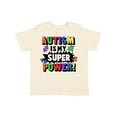 thumbnail image 1 of Inktastic Autism is My Super Power with Puzzle Pieces Boys or Girls Toddler T-Shirt, 1 of 5