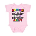 thumbnail image 1 of Inktastic Autism is not a Disability it's a Different Ability Boys or Girls Baby Bodysuit, 1 of 5