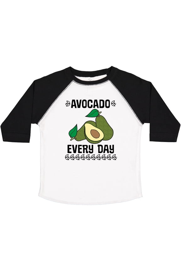 Avocado Every Day Boys or Girls Toddler T-Shirt