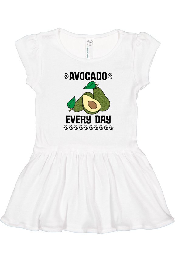 Avocado Every Day Girls Toddler Dress