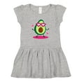 thumbnail image 1 of Inktastic Avocado Lover Gifts Girls Toddler Dress, 1 of 5