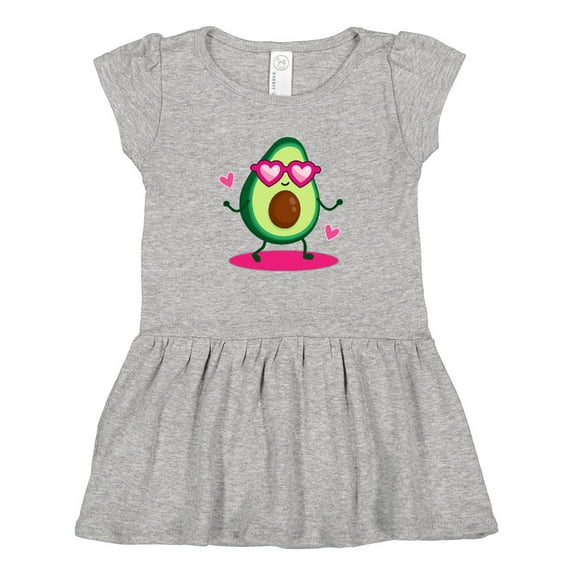 Inktastic Avocado Lover Gifts Girls Toddler Dress