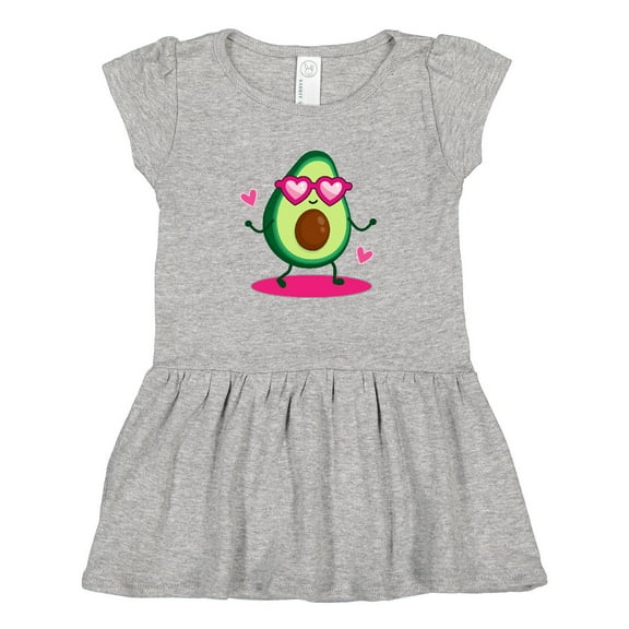 Inktastic Avocado Lover Gifts Girls Toddler Dress