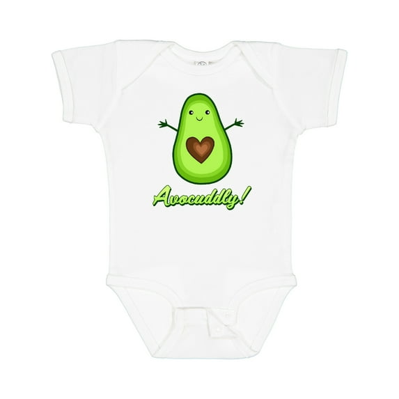 Inktastic Avocuddly- Cute Avocado Boys or Girls Baby Bodysuit