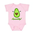 thumbnail image 1 of Inktastic Avocuddly- Cute Avocado Boys or Girls Baby Bodysuit, 1 of 5