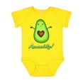 thumbnail image 1 of Inktastic Avocuddly- Cute Avocado Boys or Girls Baby Bodysuit, 1 of 5