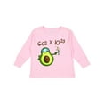 thumbnail image 1 of Inktastic Avogadro's Number with Avocado Chemist Boys or Girls Long Sleeve Toddler T-Shirt, 1 of 5