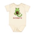 thumbnail image 1 of Inktastic Avogato- Cute Green Cat Avocado Boys or Girls Baby Bodysuit, 1 of 5