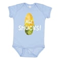 thumbnail image 1 of Inktastic Aw, Shucks Corn on the Cob Humor Boys or Girls Baby Bodysuit, 1 of 5