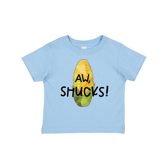 Inktastic Aw, Shucks Corn on the Cob Humor Boys or Girls Baby T-Shirt