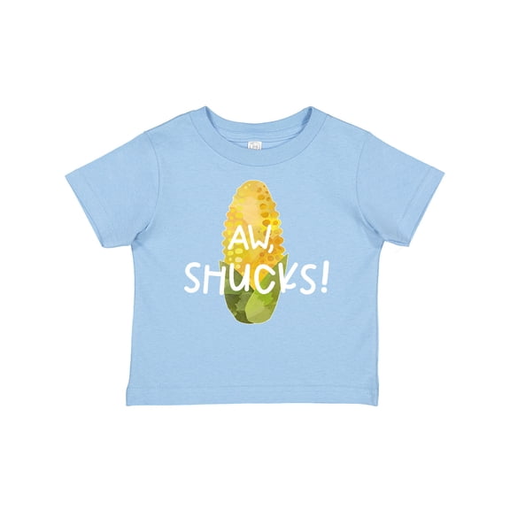 Inktastic Aw, Shucks Corn on the Cob Humor Boys or Girls Baby T-Shirt