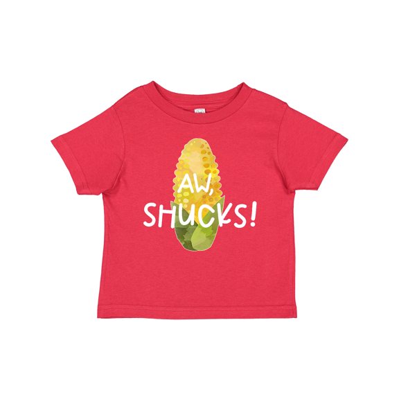 Inktastic Aw, Shucks Corn on the Cob Humor Boys or Girls Baby T-Shirt