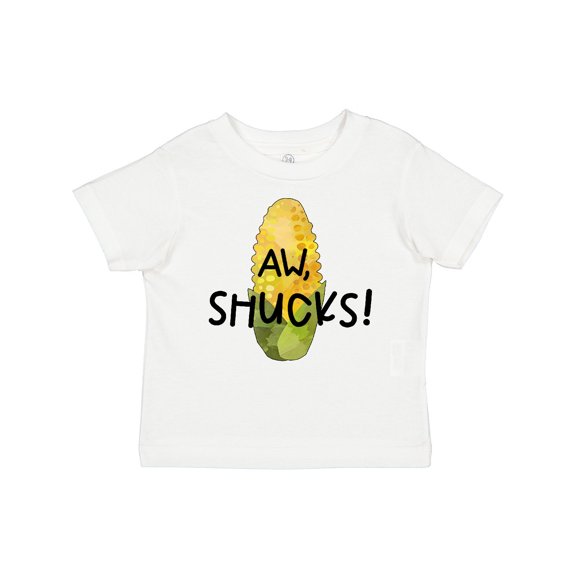 Inktastic Aw, Shucks Corn on the Cob Humor Boys or Girls Baby T-Shirt