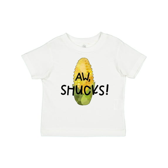 Inktastic Aw, Shucks Corn on the Cob Humor Boys or Girls Baby T-Shirt