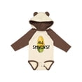 thumbnail image 1 of Inktastic Aw, Shucks Corn on the Cob Humor Boys or Girls Long Sleeve Baby Bodysuit, 1 of 5