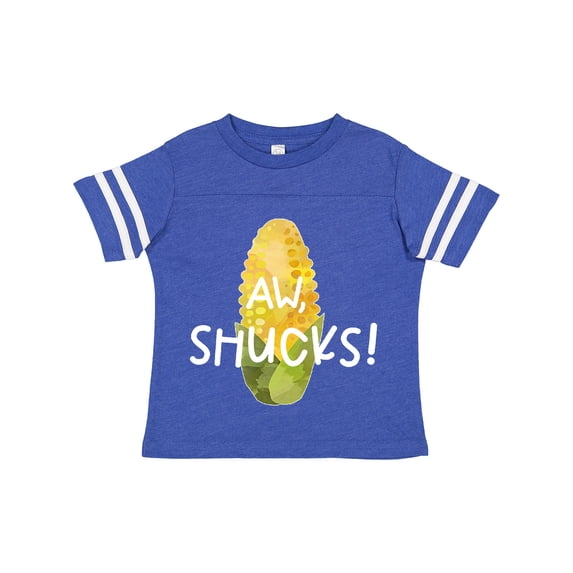 Inktastic Aw, Shucks Corn on the Cob Humor Boys or Girls Toddler T-Shirt