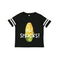 thumbnail image 1 of Inktastic Aw, Shucks Corn on the Cob Humor Boys or Girls Toddler T-Shirt, 1 of 5