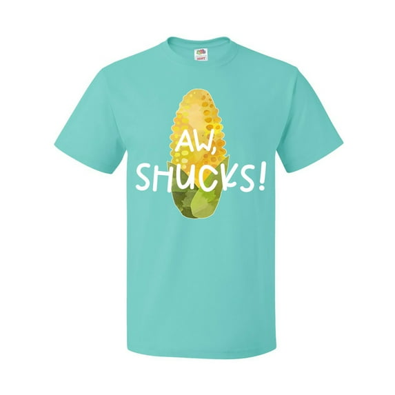 Inktastic Aw, Shucks Corn on the Cob Humor T-Shirt