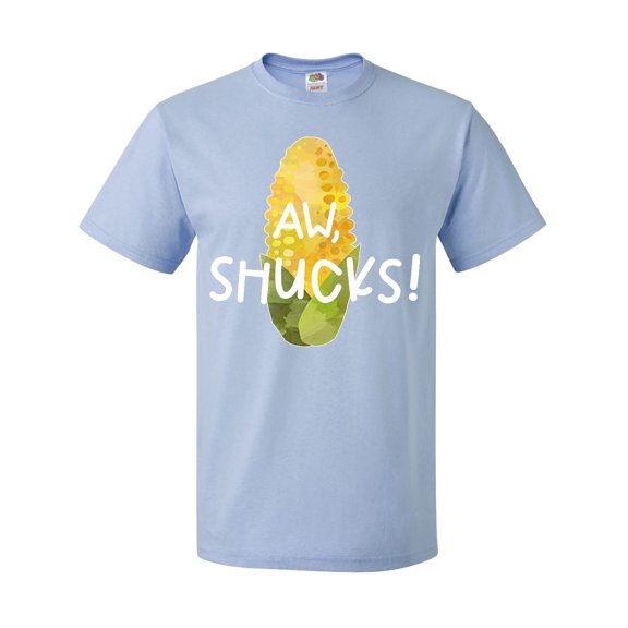 Inktastic Aw, Shucks Corn on the Cob Humor T-Shirt