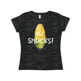 thumbnail image 1 of Inktastic Aw, Shucks Corn on the Cob Humor Women's T-Shirt, 1 of 5