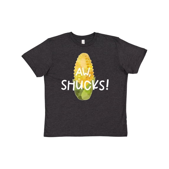 Inktastic Aw, Shucks Corn on the Cob Humor Youth T-Shirt