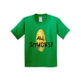 thumbnail image 1 of Inktastic Aw, Shucks Corn on the Cob Humor Youth T-Shirt, 1 of 5