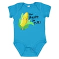 thumbnail image 1 of Inktastic Aw, Shucks, I'm Cute Corn Humor Boys or Girls Baby Bodysuit, 1 of 5