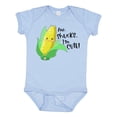 thumbnail image 1 of Inktastic Aw, Shucks, I'm Cute Corn Humor Boys or Girls Baby Bodysuit, 1 of 5