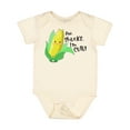 thumbnail image 1 of Inktastic Aw, Shucks, I'm Cute Corn Humor Boys or Girls Baby Bodysuit, 1 of 5