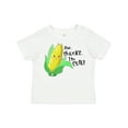 thumbnail image 1 of Inktastic Aw, Shucks, I'm Cute Corn Humor Boys or Girls Toddler T-Shirt, 1 of 5