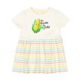 thumbnail image 1 of Inktastic Aw, Shucks, I'm Cute Corn Humor Girls Baby Dress, 1 of 5