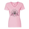 thumbnail image 1 of Inktastic Aw Yeah, It's My Last Chemo Today Women's V-Neck T-Shirt, 1 of 5