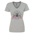 thumbnail image 1 of Inktastic Aw Yeah, It's My Last Chemo Today Women's V-Neck T-Shirt, 1 of 5
